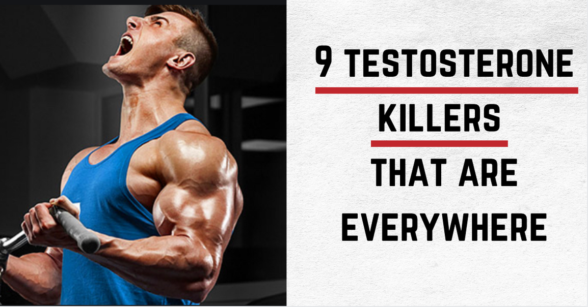 9 Testosterone Killers (They're Hidden & Everywhere)