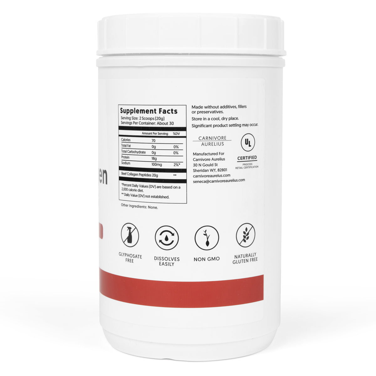 Collagen from Grass-Fed, Pasture Raised Cows