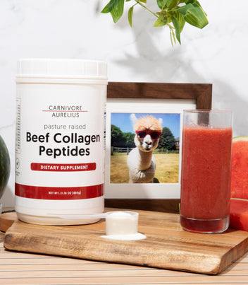 Collaged Cow Collagen from Grass-Fed, Pasture Raised Cows – Carnivore Aurelius