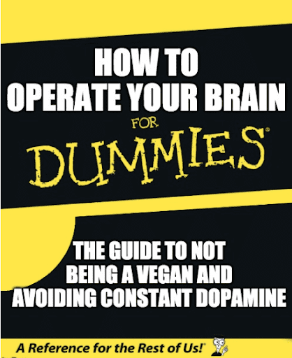 Book cover on how to operate your brain for dummies