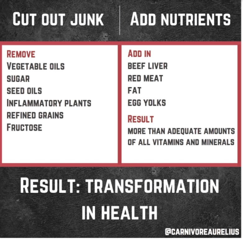 How the Carnivore Diet Works: Cuts out Junk and Adds Nutrients